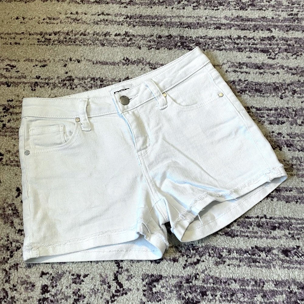 Girls RSQ white jean shorts size 10